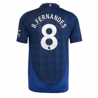 Manchester United Bruno Fernandes #8 Gostujuci Dres 2024-25 Kratak Rukav